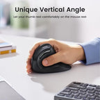 UGREEN Multi-Mode Vertical Mouse MU008 – Ergonomic Wireless