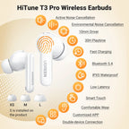 UGREEN HiTune T3 Pro Active Noise-Cancelling Wireless Earbuds (WS206)