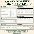 Exam Command Center — Exam Tracker, Study Planner & Revision Tracker for Students