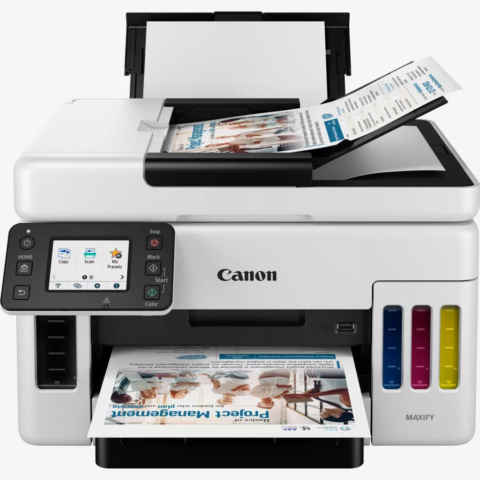 Canon MAXIFY GX6040 Business MegaTank 3-in-1 Printer – Print, Copy, Scan, ADF, Wi-Fi & Ethernet