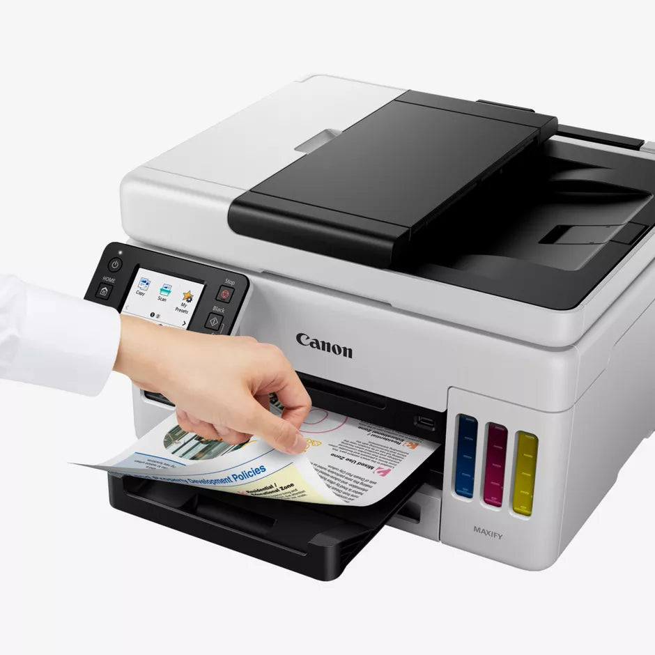 Canon MAXIFY GX6040 Business MegaTank 3-in-1 Printer – Print, Copy, Scan, ADF, Wi-Fi & Ethernet
