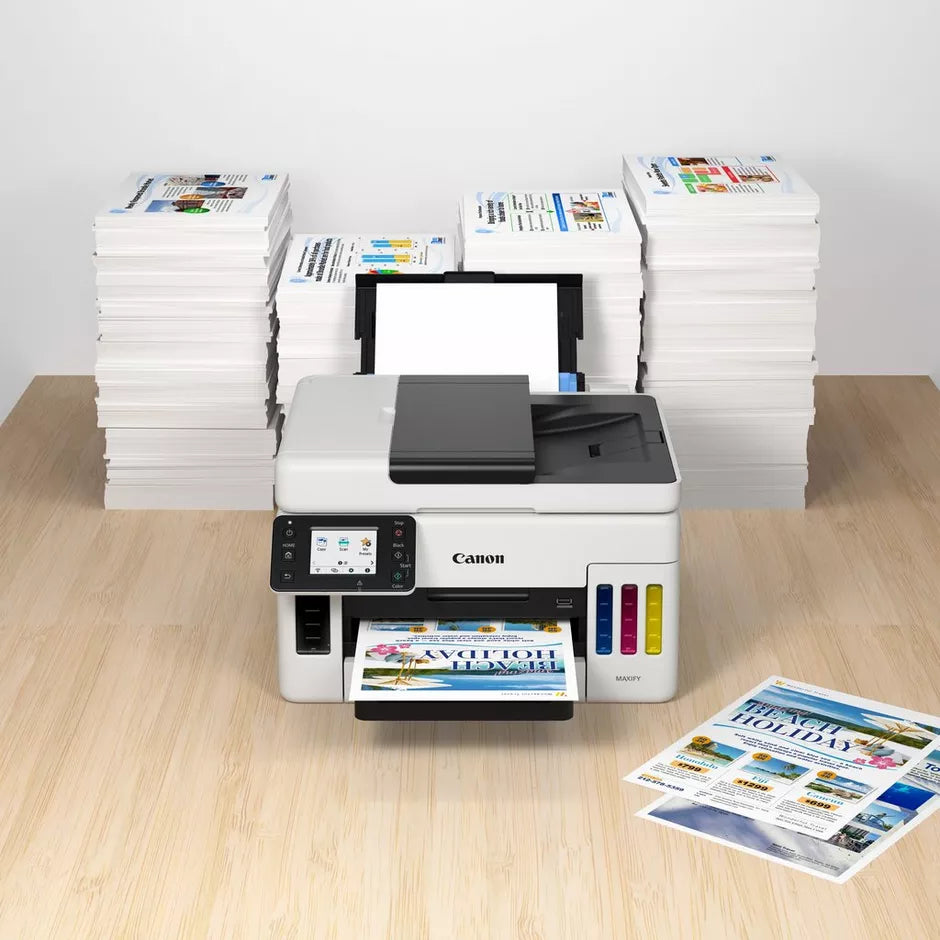 Canon MAXIFY GX6040 Business MegaTank 3-in-1 Printer – Print, Copy, Scan, ADF, Wi-Fi & Ethernet