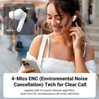 UGREEN HiTune T3 Pro Active Noise-Cancelling Wireless Earbuds (WS206)