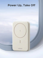 UGREEN 10000mAh Magnetic Wireless Power Bank (Beige)