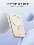 UGREEN 10000mAh Magnetic Wireless Power Bank (Beige)