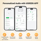 UGREEN HiTune T3 Pro Active Noise-Cancelling Wireless Earbuds (WS206)
