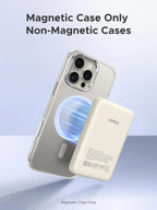 UGREEN 10000mAh Magnetic Wireless Power Bank (Beige)