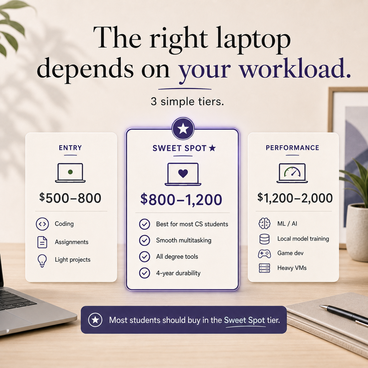 Spec Sorted — The Computer Science Student’s Laptop Guide (2025–2026 Edition)