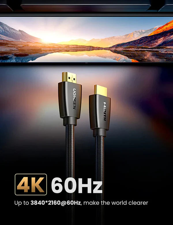 UGREEN HDMI 4K Cable Male to Male Black – HD104