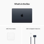 Apple MacBook Air 13-inch (M2 Chip) – 16GB Unified Memory, 256GB SSD, 1080p FaceTime Camera (Midnight)