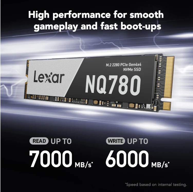 Lexar NQ700 PRO & NQ780 M.2 PCIe Gen 4x4 NVMe SSD