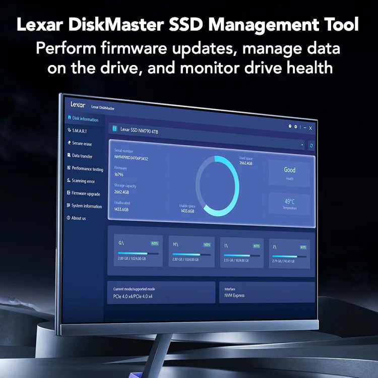 Lexar NQ700 PRO & NQ780 M.2 PCIe Gen 4x4 NVMe SSD