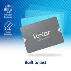 Lexar NS100 2.5” SATA III SSD – High-Performance Internal Solid State Drive