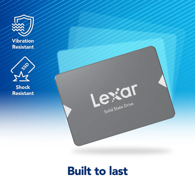 Lexar NS100 2.5” SATA III SSD – High-Performance Internal Solid State Drive