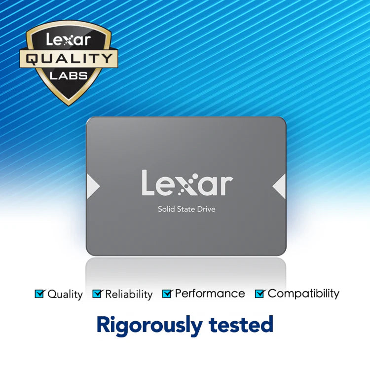 Lexar NS100 2.5” SATA III SSD – High-Performance Internal Solid State Drive