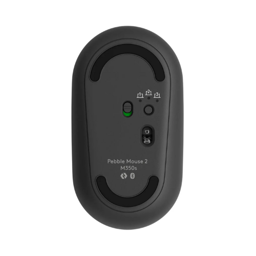 Logitech Pebble 2 M350 Wireless Mouse – Black | Silent, Slim & Dual-Mode - BROMY