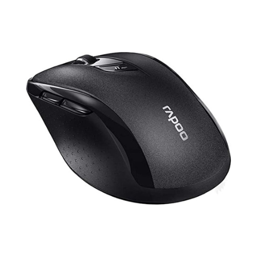 Rapoo M500 Silent Multi-Mode Wireless Mouse – 3-Device Connect, Quiet Clicks | For Students & Office Use