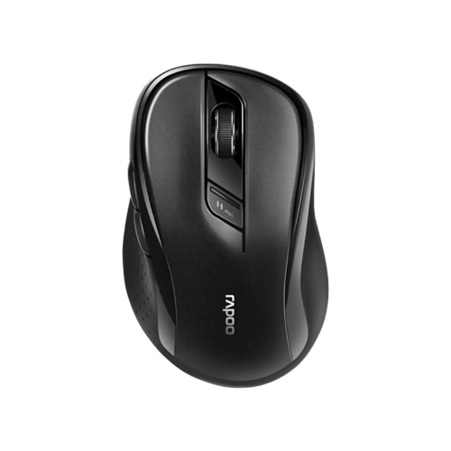 Rapoo M500 Silent Multi-Mode Wireless Mouse – 3-Device Connect, Quiet Clicks | For Students & Office Use