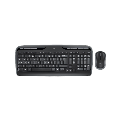 Logitech MK330 Wireless Keyboard and Mouse Combo – Full-Size, Numeric Keypad, 2-Year Battery | Office & Home