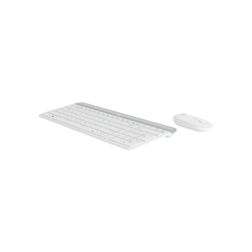 Logitech MK470 Slim Wireless Keyboard and Mouse Combo – Ultra-Thin, Silent Keys, Graphite | Clean Desk Setup