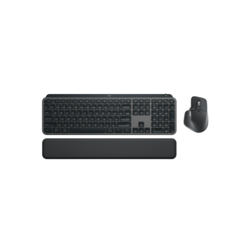 Logitech MX Keys S + MX Anywhere 3S + Palm Rest Combo – Premium Wireless Desk Setup | For Executives & Developers