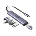 UGREEN 5-in-1 USB-C Hub – 3× USB-A 3.0 + 4K HDMI + USB-C PD | For Slim Laptops With Limited Ports