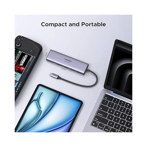UGREEN 9-in-1 USB-C Hub – HDMI + VGA + Ethernet + 3× USB-A + SD/TF Cards + PD | The Complete Student & Office Hub