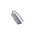 UGREEN 11-in-1 USB-C Hub – Dual Display HDMI+VGA + Ethernet + USB-A/C + SD/TF + Audio + PD | Professional Desk Setup