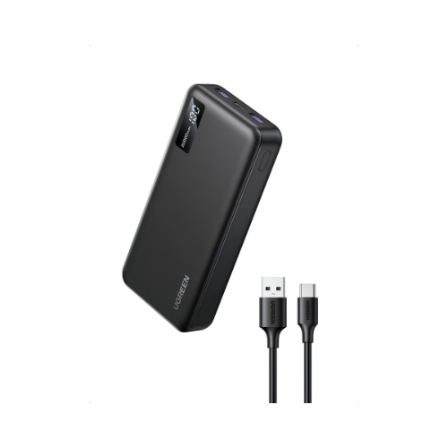 UGREEN 20000mAh Two-Way Fast Charging Power Bank PB312 – 4× Phone Charges | For Students & Daily Commuters