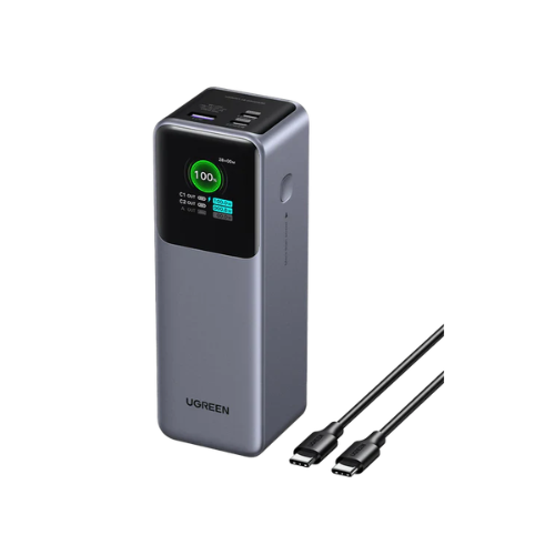UGREEN 25000mAh 200W Fast Charging Power Bank PB722 – Triple Device Charging | Ultimate Travel Power Station Kenya
