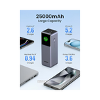 UGREEN 25000mAh 200W Fast Charging Power Bank PB722 – Triple Device Charging | Ultimate Travel Power Station Kenya