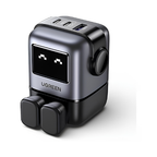 UGREEN Uno Robot 65W 3-Port GaN Charger CD361 – USB-C + USB-A | Compact Fast Charger UK Plug