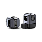 UGREEN Uno Robot 65W 3-Port GaN Charger CD361 – USB-C + USB-A | Compact Fast Charger UK Plug