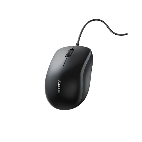 UGREEN Wired USB Mouse MU007 – Plug & Play | Reliable Budget Mouse for Students & Everyday Use