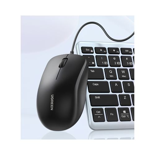 UGREEN Wired USB Mouse MU007 – Plug & Play | Reliable Budget Mouse for Students & Everyday Use