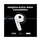 UGREEN HiTune H6 Pro Hybrid ANC Earbuds WS203 – Premium Sound + Deep Noise Cancellation | White
