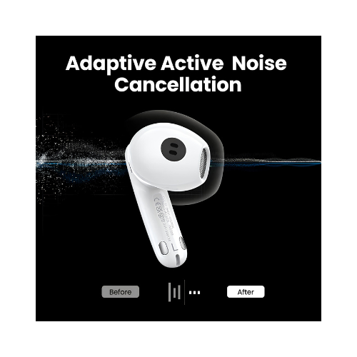 UGREEN HiTune H6 Pro Hybrid ANC Earbuds WS203 – Premium Sound + Deep Noise Cancellation | White
