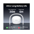 UGREEN HiTune H6 Pro Hybrid ANC Earbuds WS203 – Premium Sound + Deep Noise Cancellation | White