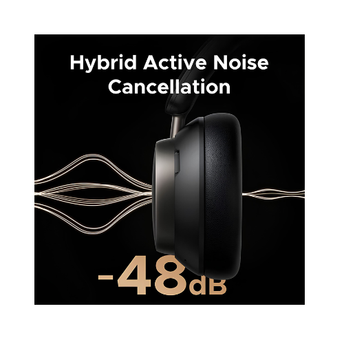 UGREEN Studio Pro Hybrid ANC Headphones HP206 – Over-Ear Wireless Noise Cancellation | White