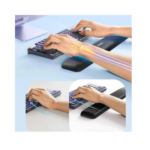 UGREEN Ergonomic Keyboard Wrist Rest LP669 – Memory Foam Cushion | Typing Comfort for Long Work Sessions