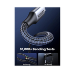 UGREEN 240W USB-C to USB-C Fast Charging Cable 2m L532 – 4K@60Hz + Full Laptop Charging