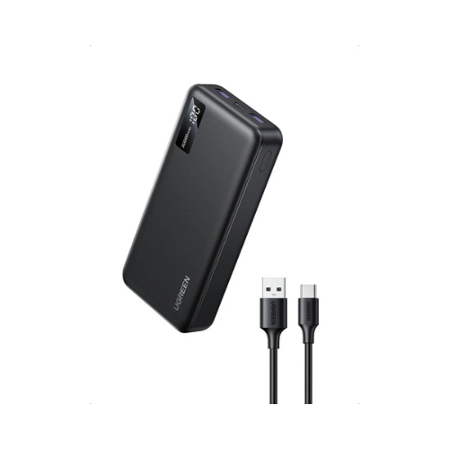 UGREEN 20000mAh Two-Way Fast Charging Power Bank PB312 – For Phones & Laptops | Travel & Campus Essential