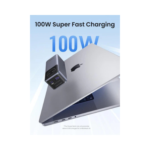 UGREEN 12000mAh 100W Fast Charging Power Bank PB724 – Charges Laptops at Full Speed | HP, Lenovo, MacBook Compatible
