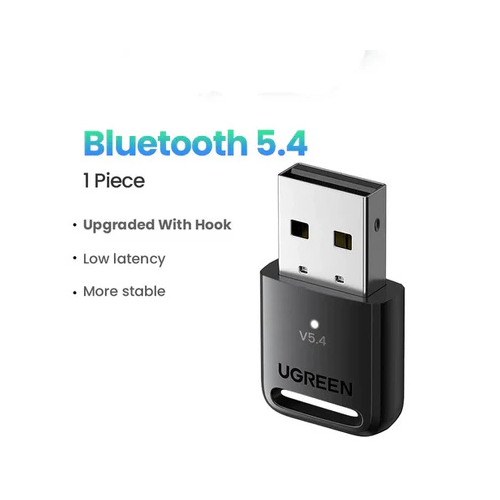 UGREEN Bluetooth 5.4 USB Adapter CM748 – Add Wireless Bluetooth to Any Desktop PC or Laptop