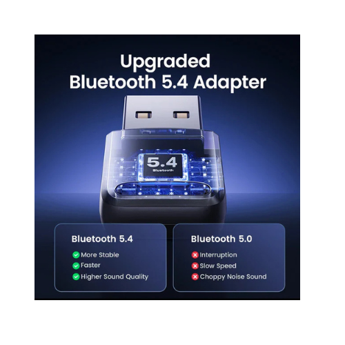 UGREEN Bluetooth 5.4 USB Adapter CM748 – Add Wireless Bluetooth to Any Desktop PC or Laptop