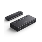 UGREEN 5-In-1-Out HDMI Switch CM568 – 4K | Connect 5 Devices to One Monitor Without Swapping Cables