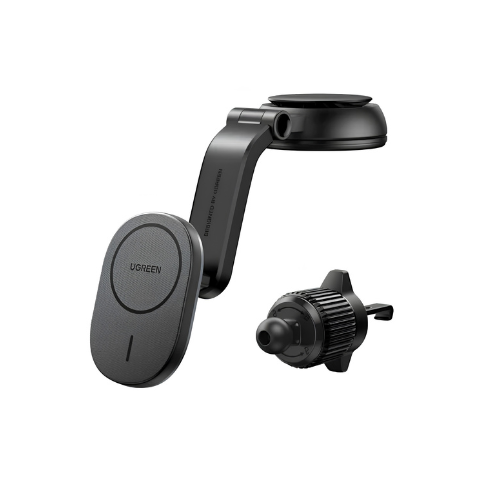 UGREEN Magnetic Wireless Car Charger CD345 – Air Vent Mount | Hands-Free Phone Charging While Driving