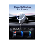 UGREEN Magnetic Wireless Car Charger CD345 – Air Vent Mount | Hands-Free Phone Charging While Driving