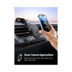 UGREEN Magnetic Wireless Car Charger CD345 – Air Vent Mount | Hands-Free Phone Charging While Driving