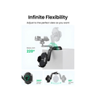 UGREEN Waterfall Suction Cup Phone Mount LP405 – 360° Rotation | Universal Car Phone Holder for Navigation